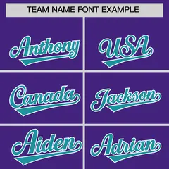 Purple Aqua Color Block Varsity Letterman Jacket Hoodie 5