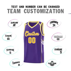 Purple Arrow Graffiti Pattern Basketball Jersey 4