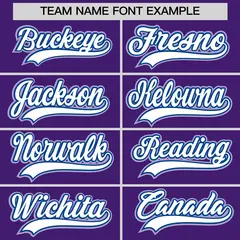 Purple Baseball Jersey 6