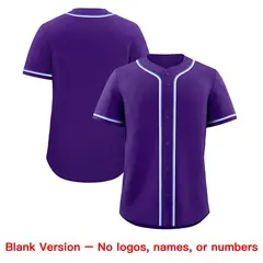 Purple Baseball Jersey 8
