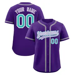 Purple Baseball Jersey 1