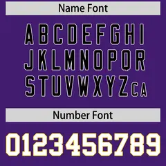 Purple Baseball Jersey 7