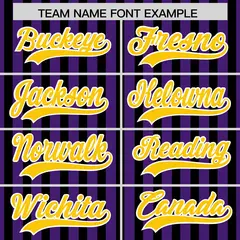 Purple Black American Flag Graffiti Baseball Jersey 3