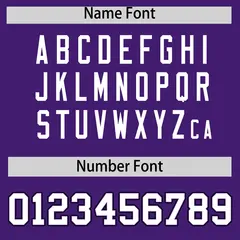 Purple Black Flame Outline Side Pattern Baseball Jersey 4