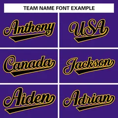 Purple Black-Gold Classic Varsity Full-Snap Letterman Jacket 3