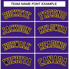 Purple Black-Gold Classic Varsity Full-Snap Letterman Jacket 3