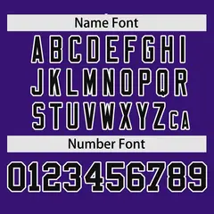 Purple Black Raglan Sleeves Authentic Baseball Jersey 4