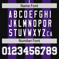 Purple Black Thick Stripe Authentic Baseball Jersey 4