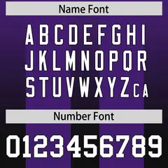 Purple Black Vertical Stripe Gradient Team Football Jersey 4