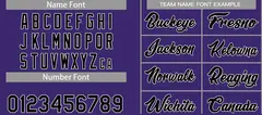Purple Black-White Heal Classic Sets Basketball Jersey 4