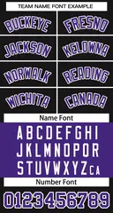 Purple Black-White Two Tone Waterproof Jacket 3