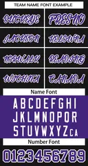 Purple Black-White Two Tone Waterproof Jacket 3