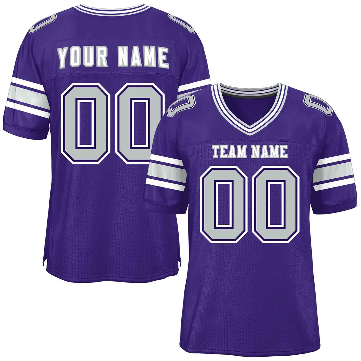 Purple Classic Authentic Football Jersey