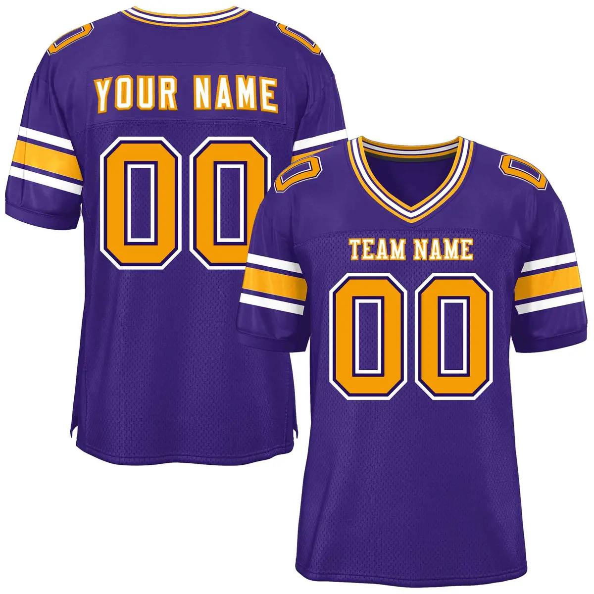 Purple Classic Authentic Football Jersey