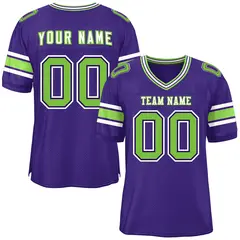 Purple Classic Authentic Football Jersey