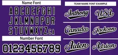Purple Classic Authentic Pullover Baseball Jersey 4