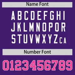 Purple Classic Style Baseball Jersey 4