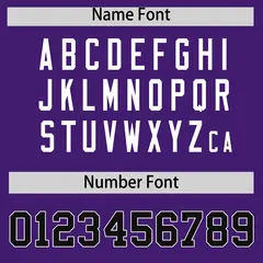 Purple Classic Style Baseball Jersey 4