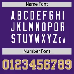 Purple Classic Style Baseball Jersey 4