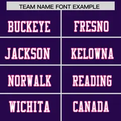 Purple Color Block Mesh Authentic Football Jersey 3