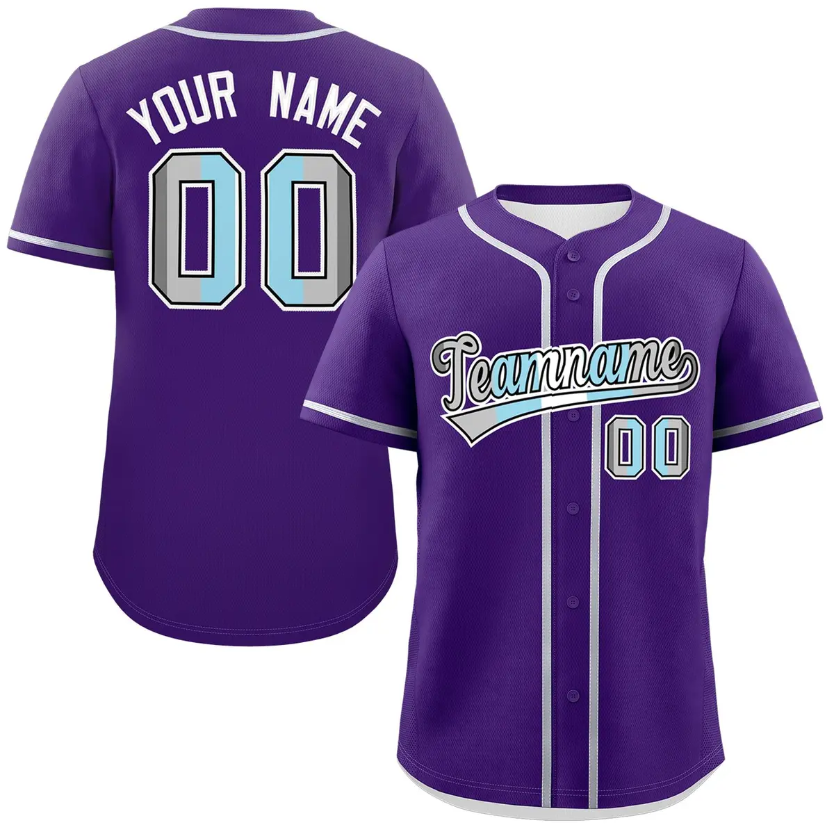 Purple Demiboy Pride Month Classic Authentic Baseball Jersey