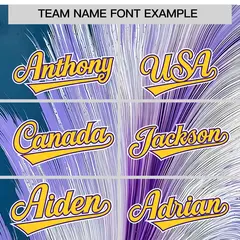 Purple Feather Fluid Pattern Varsity Letterman Jacket 3