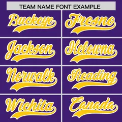 Purple Gold American Flag Raglan Baseball Jersey 3