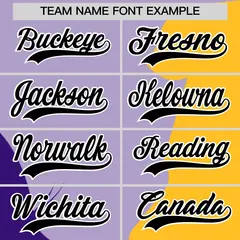 Purple Gold Black Couple Silhouettes Valentine's Baseball Jersey 4