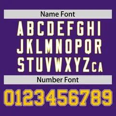 Purple Gold Classic Authentic Sleeveless Baseball Jersey 4