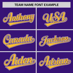 Purple Gold Color Block Raglan Varsity Letterman Jacket 3