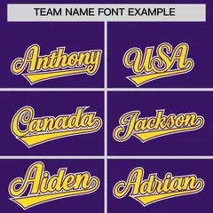 Purple Gold-Cream Raglan Sleeves Camo Varsity Full-Snap Letterman Jacket 5