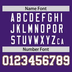 Purple Gold Half Gradient Authentic Baseball Jersey 4