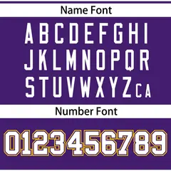Purple Gold Raglan Gradient Thick Stripe Baseball Jersey 4