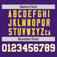 Purple Gold Raglan Sleeves Authentic Baseball Jersey 4