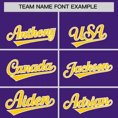 Purple Gold Raglan Three Stripes Varsity Letterman Jacket Hoodie 5