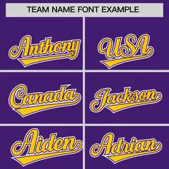 Purple Gold Two Tone Raglan Full-Snap Varsity Letterman Jacket Hoodie 5