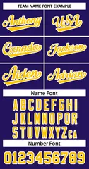 Purple Gold-White Classic Basketball Jersey 2