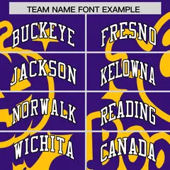 Purple Gold White Halloween Bats Pumpkins Ghost Letterman Jacket 3