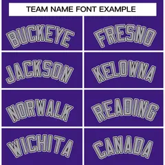 Purple Gray-Black Classic Varsity Full-Snap Letterman Jacket 3