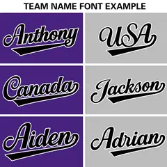 Purple Gray-Black Two Tone Split Letterman Varsity Jacket 7