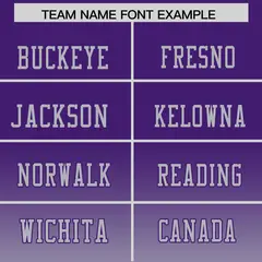 Purple Gray Gradient Fashion Authentic Football Jersey 3