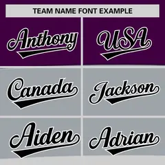 Purple Gray Light Purple Pride Month Color Block Baseball Jersey 3