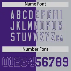 Purple Gray Split Coconut Tree Design Baseball Jersey 4