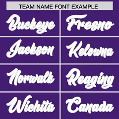 Purple Gray Star Pattern Raglan Sleeves Football Jersey 3