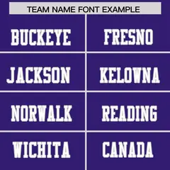 Purple Gray Two-Tone Shoulder Cut Flag Football Jersey 3