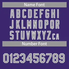 Purple Gray-White Classic Casual Basketball Jersey 4