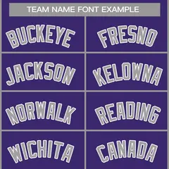 Purple Gray-White Classic Casual Basketball Jersey 3