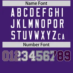 Purple Gray White Pride Month Baseball Jersey 4