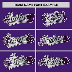 Purple Gray White Pride Month Baseball Jersey 3