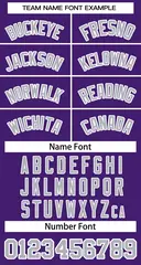 Purple Gray-White Sleeveless Striped Fashion Baseball Jersey 5